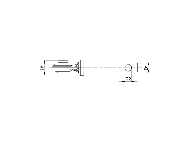 FIAT 80-66 TELESKOPİK GERGİ KAFASI 20 mm
